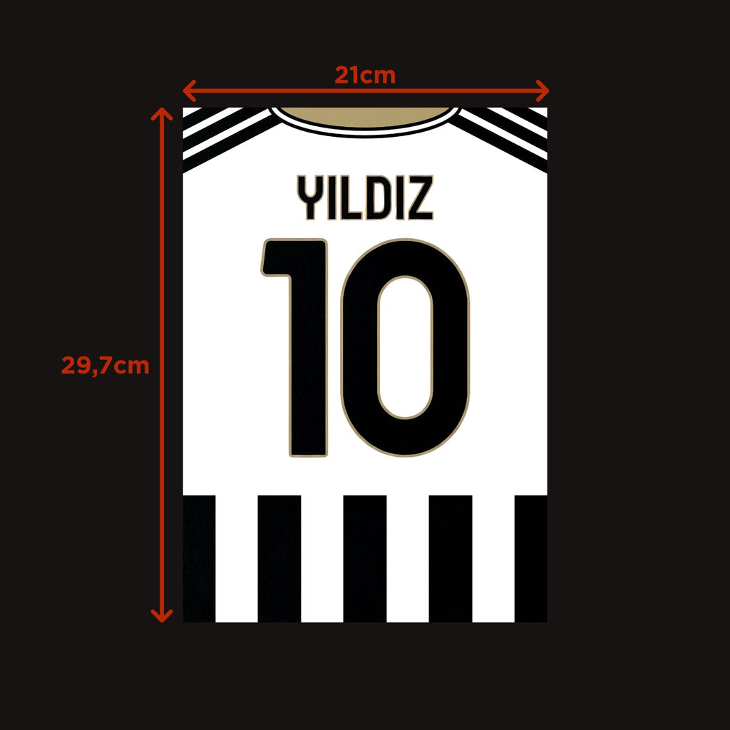 Plakat KENAN YILDIZ #10 - JERSEYS A4