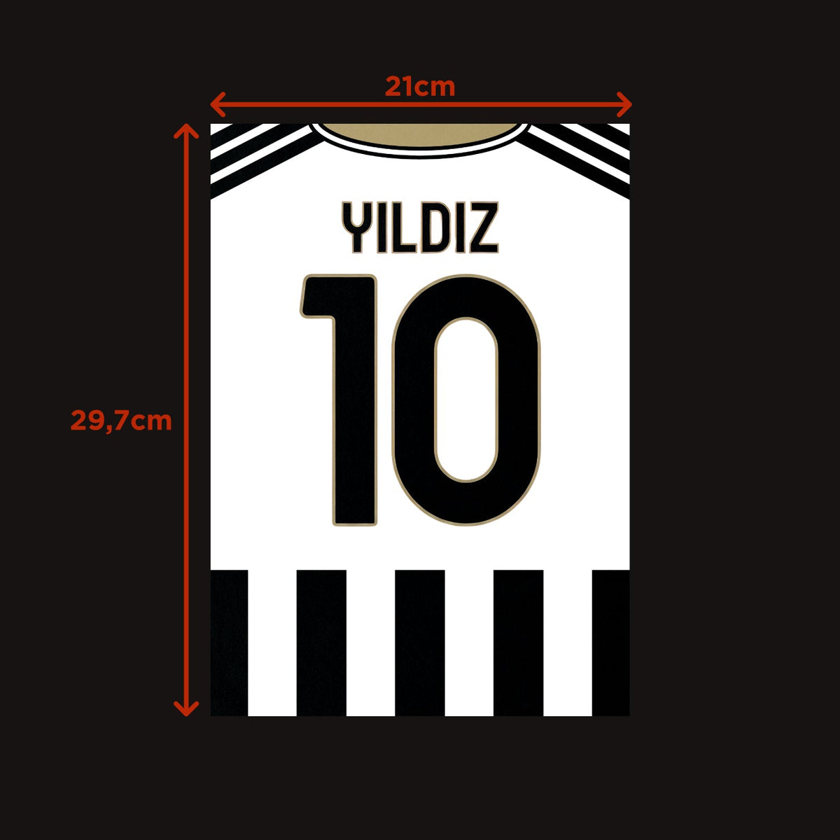 Plakat KENAN YILDIZ #10 - JERSEYS A4