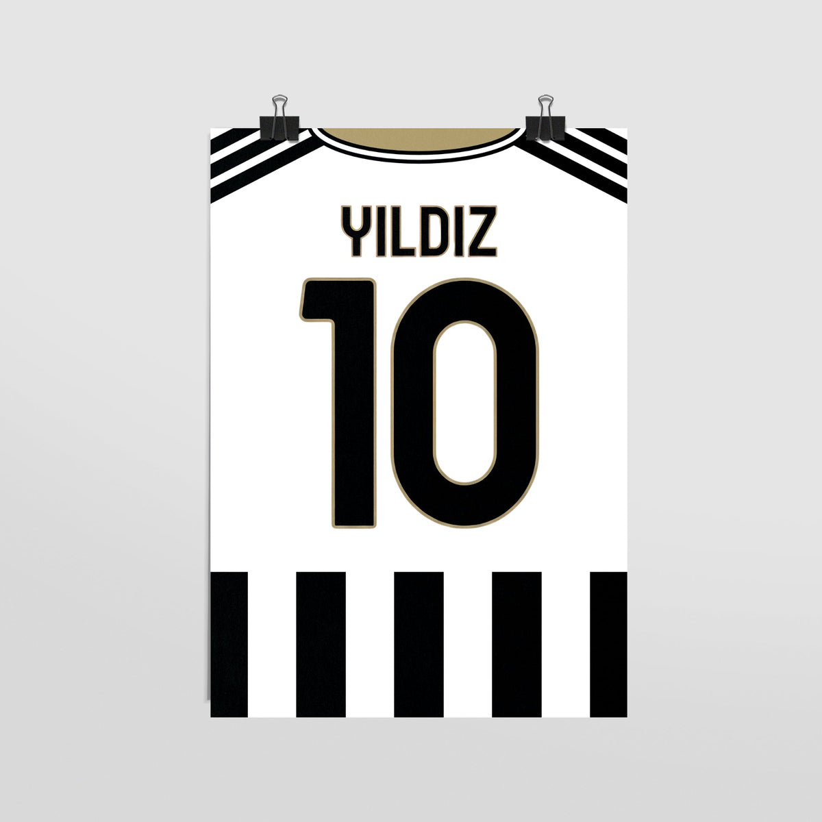Plakat KENAN YILDIZ #10 - JERSEYS A4